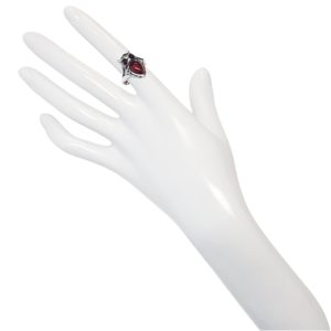 Alternative view of Cherry Owl Sterling Silver Adjustable Ring