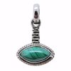 Malachite Sterling Silver Pendant