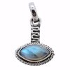 Labradorite Sterling Silver Pendant
