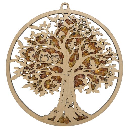 Tree Amber Suncatcher/Magnet