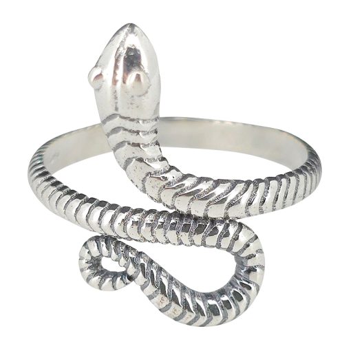 Snake Sterling Silver Ring