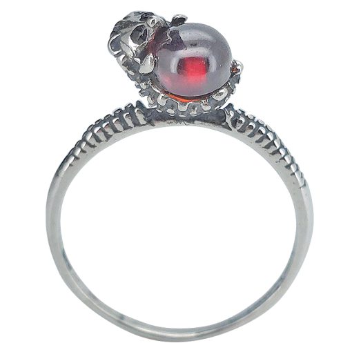 Hedgehog Cherry Amber Ring - Image 5