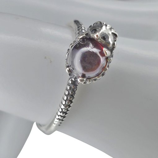 Hedgehog Cherry Amber Ring - Image 2