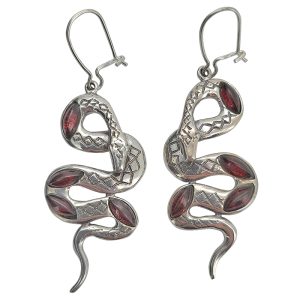 Cherry Amber Sterling Silver Earrings On Hooks