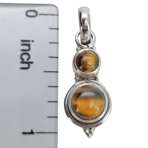 Tiger Eye Sterling Silver Pendant - Image 3