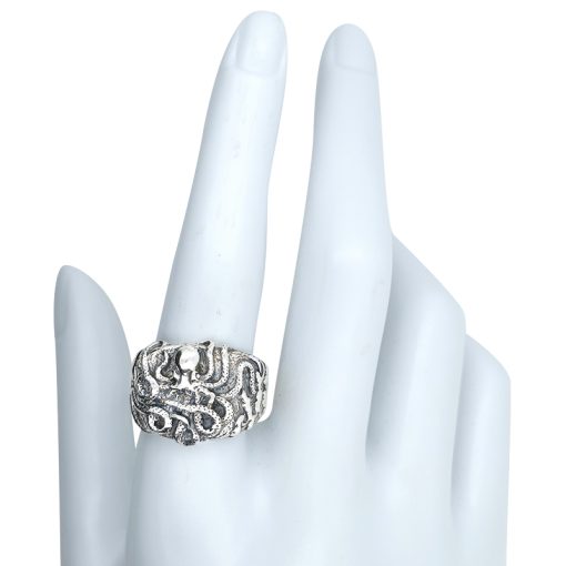Octopus Sterling Silver Ring - Image 4