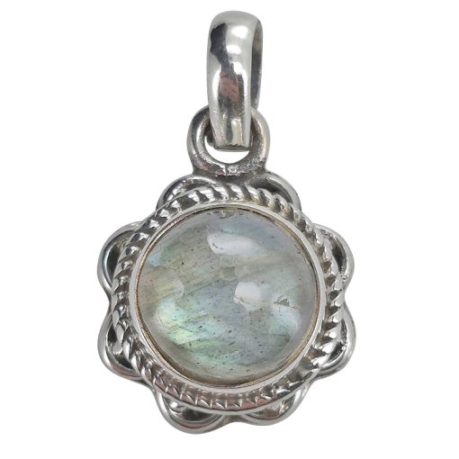 Labradorite Sterling Silver Pendant