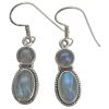 Labradorite Sterling Silver Dangle Earrings