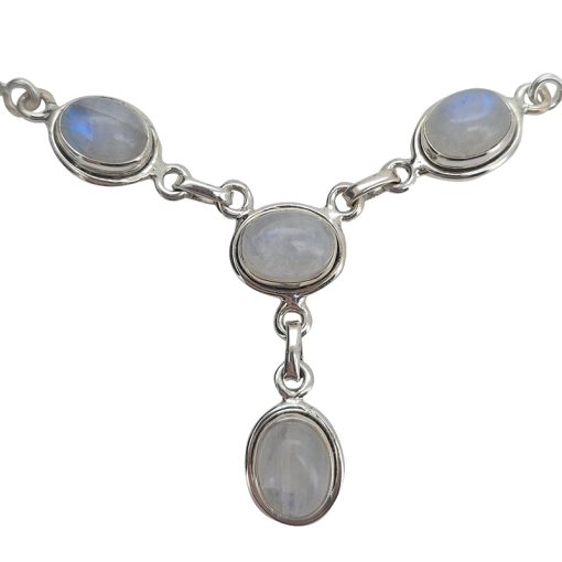 Moonstone Sterling Silver Necklace