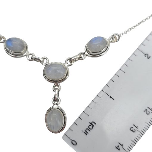Moonstone Sterling Silver Necklace - Image 3