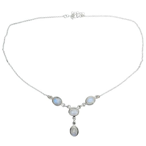 Moonstone Sterling Silver Necklace - Image 4