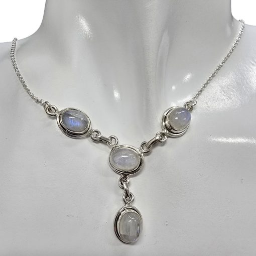 Moonstone Sterling Silver Necklace - Image 2