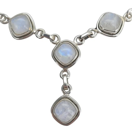 Moonstone Sterling Silver Necklace