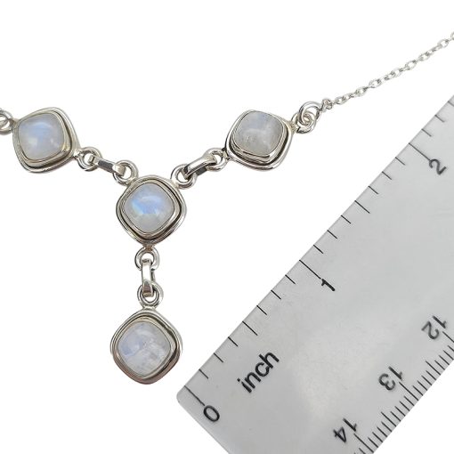 Moonstone Sterling Silver Necklace - Image 3