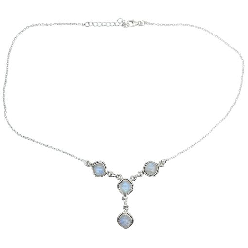 Moonstone Sterling Silver Necklace - Image 4
