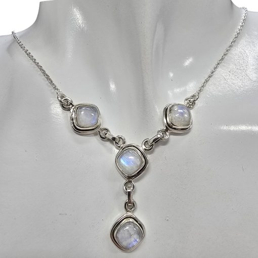 Moonstone Sterling Silver Necklace - Image 2