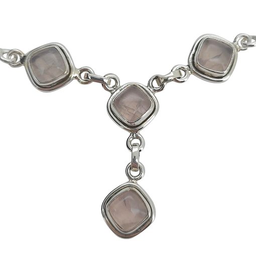 Rose Quartz 4-Element Necklace