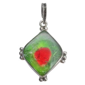 Tourmaline Sterling Silver Pendant