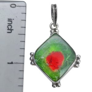 Tourmaline Sterling Silver Pendant