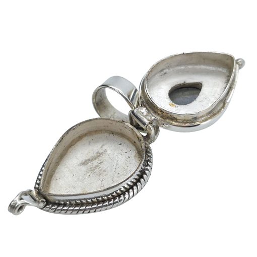 Labradorite Locket / Poison Box Pendant - Image 4