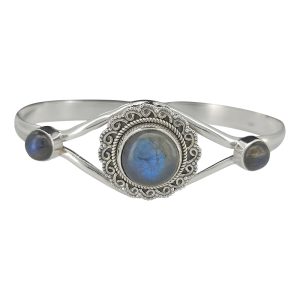 Labradorite Sterling Silver Cuff Bracelet