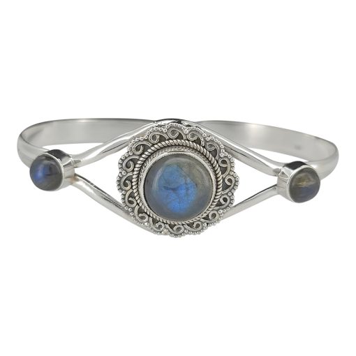 Labradorite Sterling Silver Cuff Bracelet