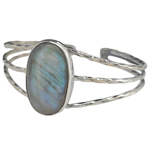 Labradorite Sterling Silver Cuff Bracelet - Image 3