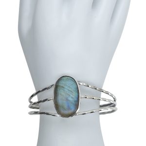 Alternative view of Labradorite Sterling Silver Cuff Bracelet