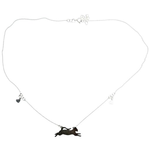 Sterling Silver Cat Necklace - Image 2