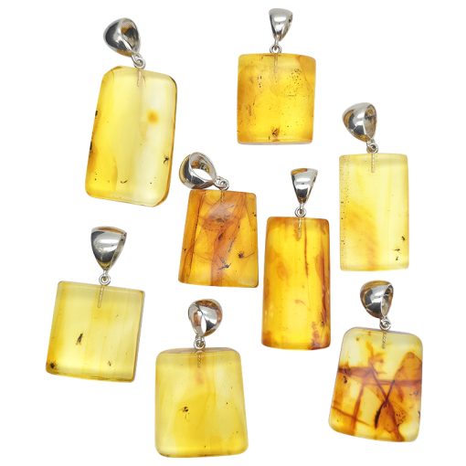 Amber With Insects Pendant - Image 3