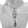 Moonstone/Labradorite Sterling Silver Necklace