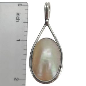 Pearl Sterling Silver Handmade Pendant
