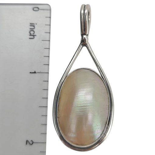 Pearl Sterling Silver Handmade Pendant