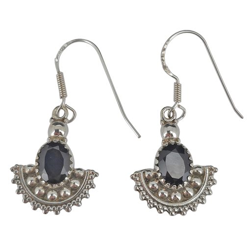Moonstone Sterling Silver Earrings On Hooks