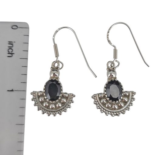 Moonstone Sterling Silver Earrings On Hooks