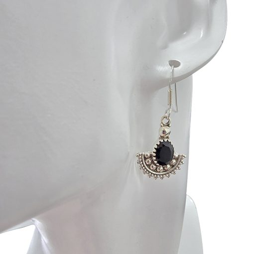 Moonstone Sterling Silver Earrings On Hooks