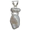 Pearl Sterling Silver Handmade Pendant