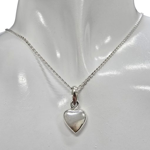 Sterling Silver Heart Pendant - Image 2