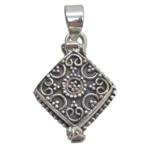Sterling Silver Locket Pendant