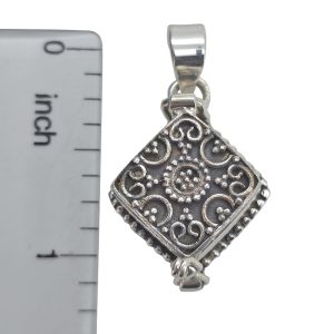 Sterling Silver Locket Pendant