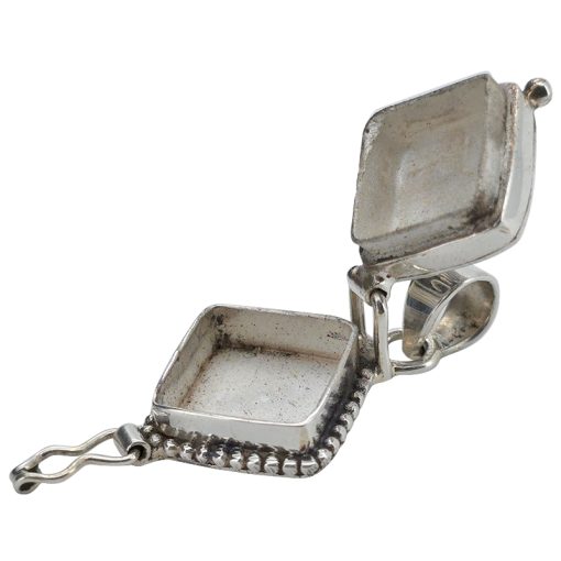 Sterling Silver Locket Pendant - Image 3