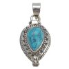 Howlite Stering Silver Locket Pendant