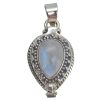 Moonstone Stering Silver Locket Pendant