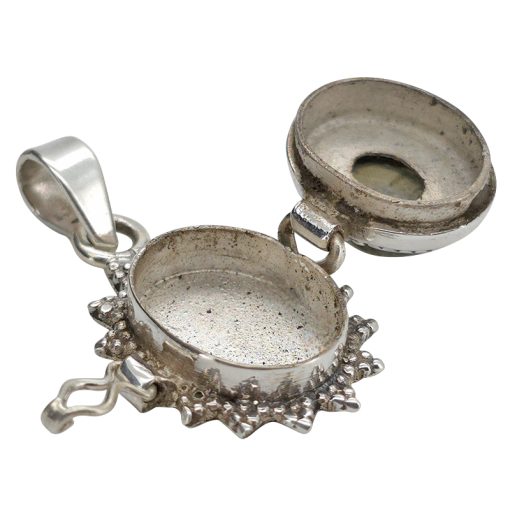 Labradorite Sterling Silver Locket Pendant - Image 3