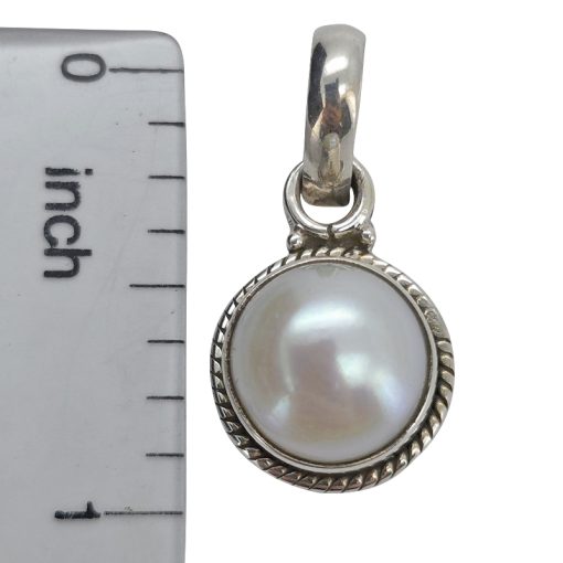Pearl Sterling Silver Pendant