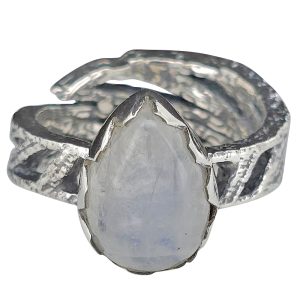 Moonstone Sterling Silver Ring