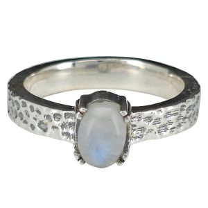 Moonstone Sterling Silver Ring