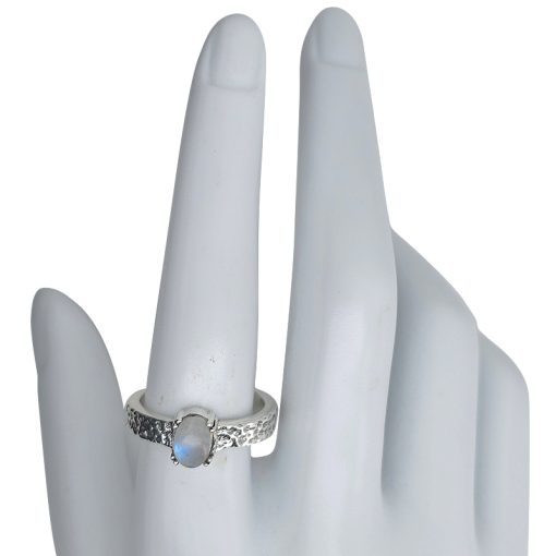 Moonstone Sterling Silver Ring - Image 3