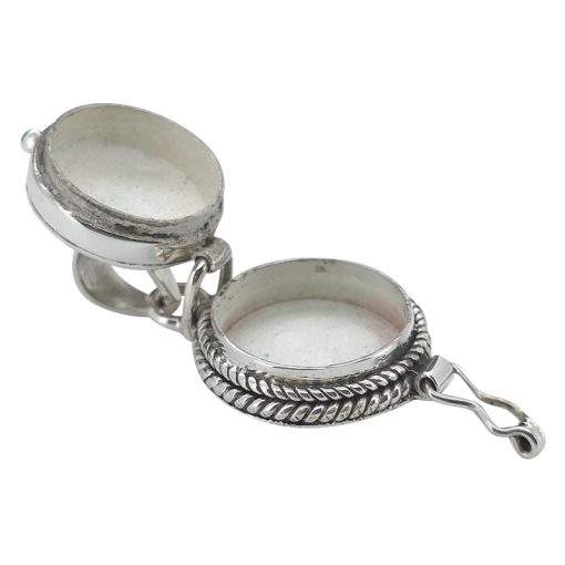 Sterling Silver Locket Pendant - Image 3