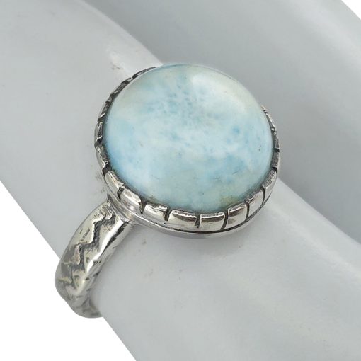 Larimar Sterling Silver Ring - Image 2